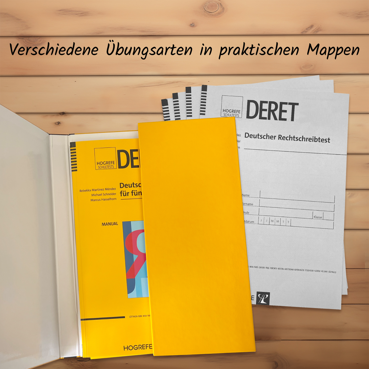 DERET – Differenzierte Rechtschreibtests für die Klassen 1-7